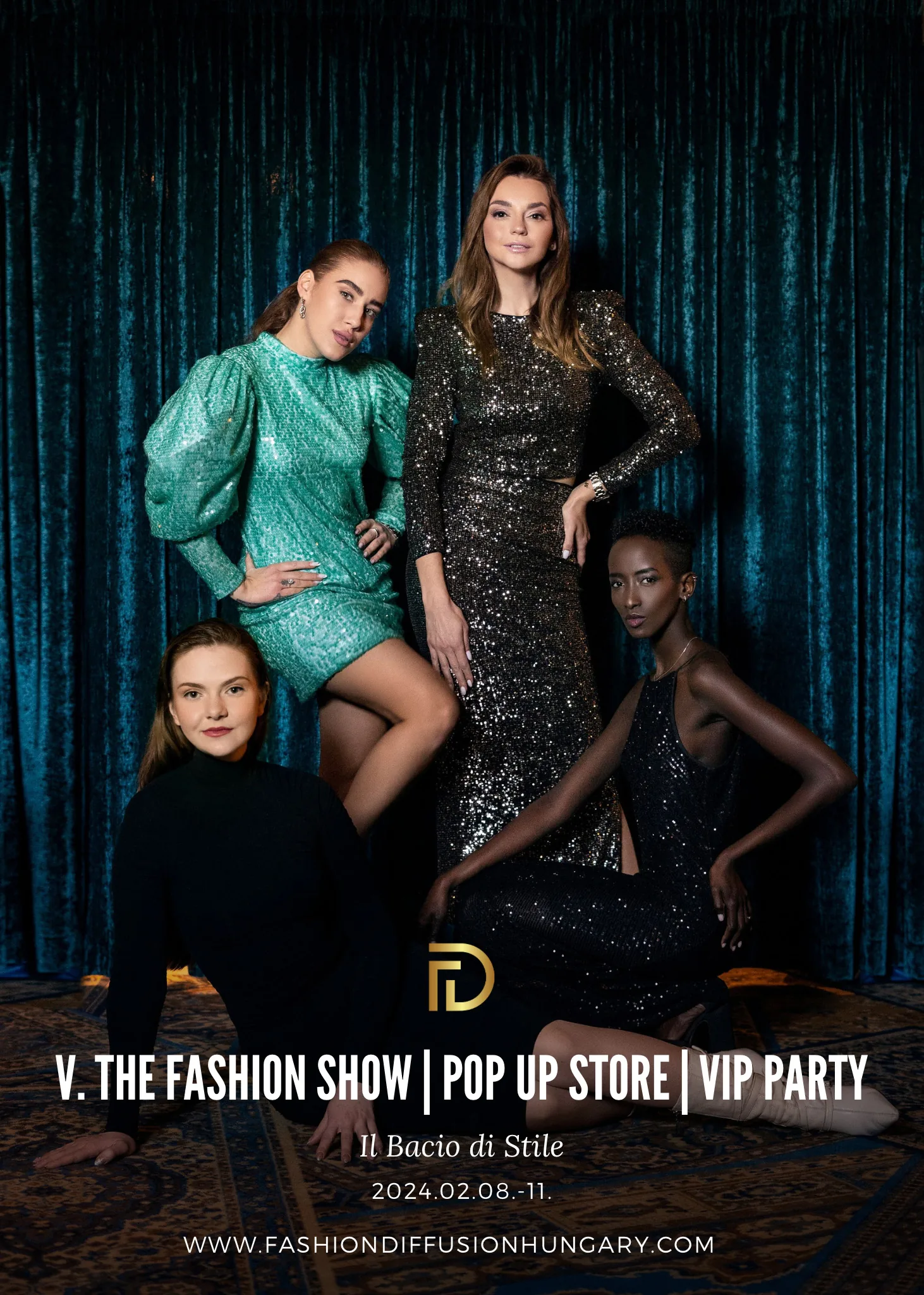 Eva Miller Lingerie at V. The Fashion Show